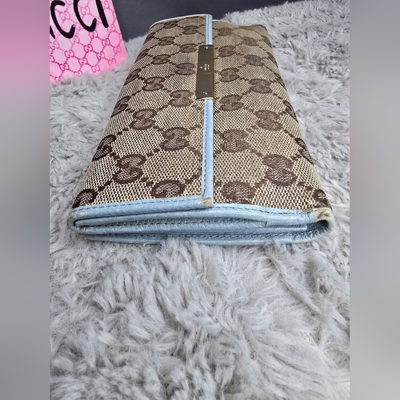 SOLD-Gucci GG canvas wallet - Picture 2 of 12